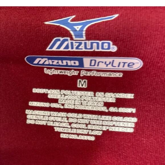 Mizuno DryLite Sweatshirt Womens M 1/4 Zip Lightweight Performance Activewear - Picture 6 of 6